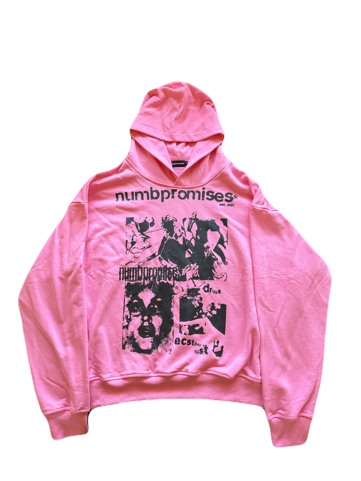 DRUGS, ECSTASY LUST PINK PULLOVER